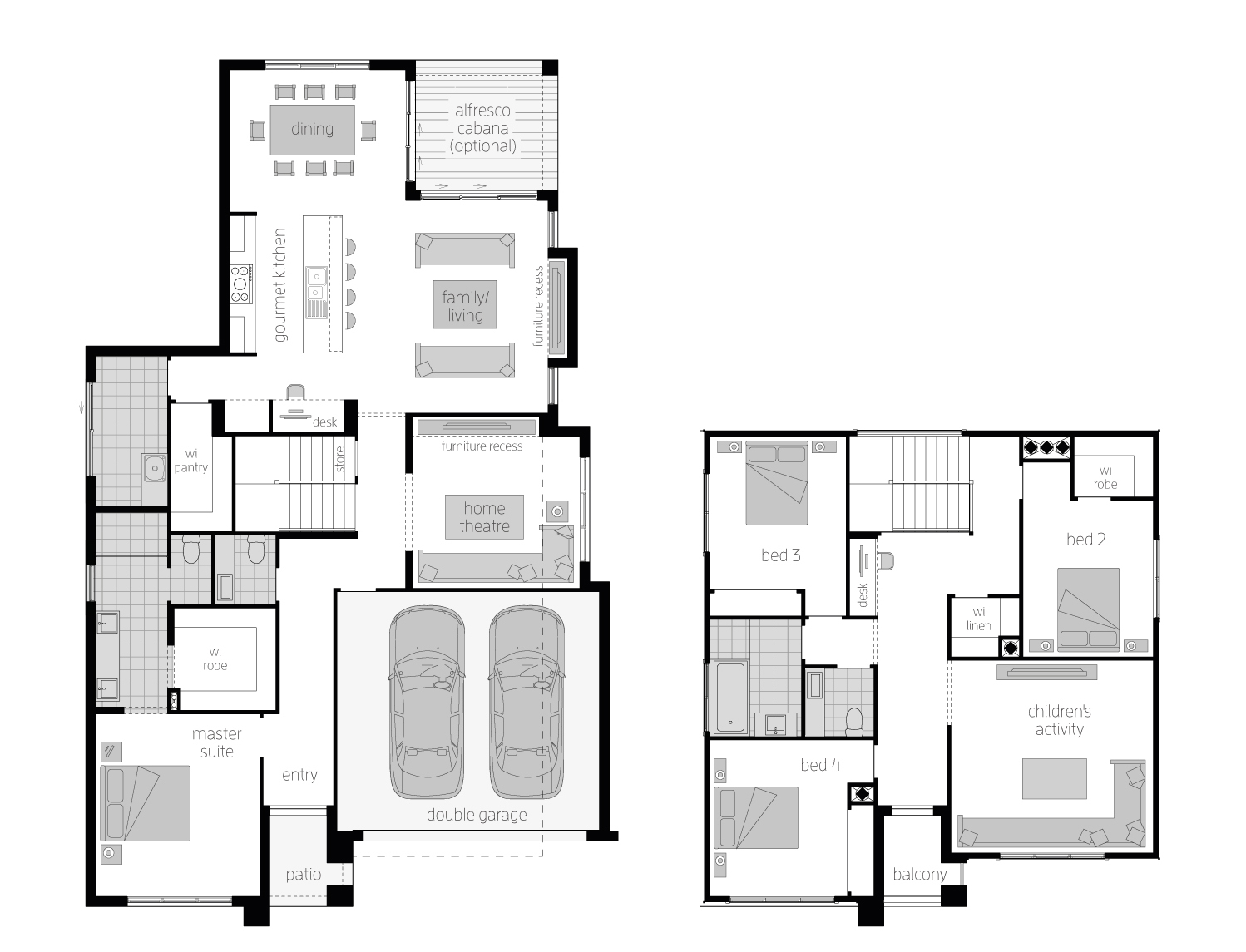 Architectural New Home Designs - Cranbourne 32 Floor Plans
