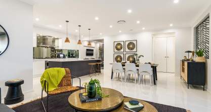 Living, Dining & Kitchen - Capri 15 Single Storey Home Design - McDonald Jones