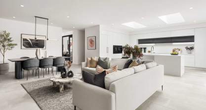 one storey home design miami executive living and dining leppington