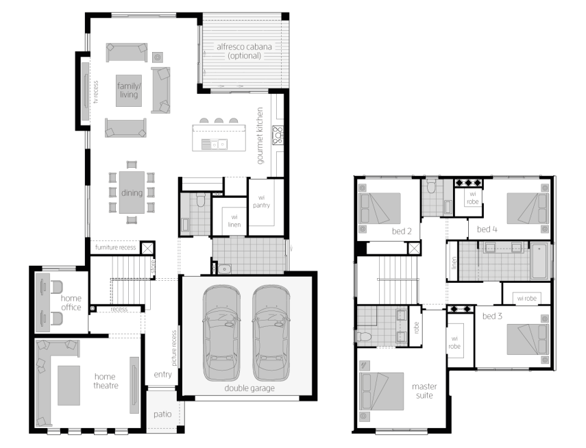 Architectural New Home Designs - Elanora 32 House Plans