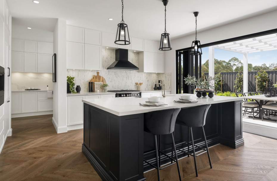 hermitage acreage home design kitchen