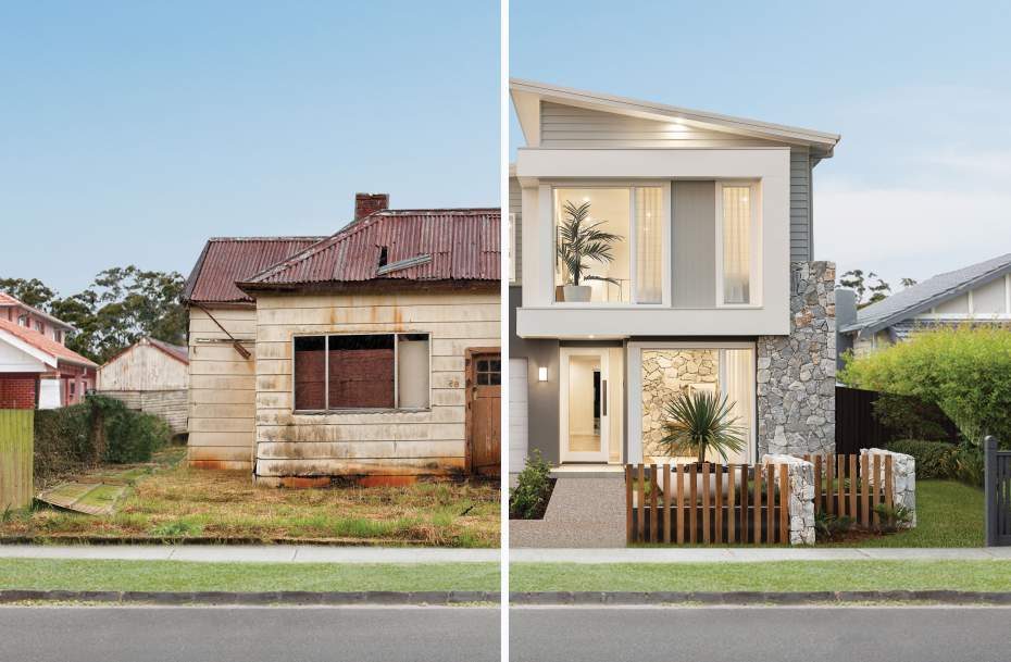 knockdown rebuild mcdonald jones