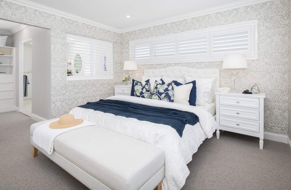 Beautiful Hamptons styled Master Suite in McDonald Jones Panorama 39 at Waterford Living