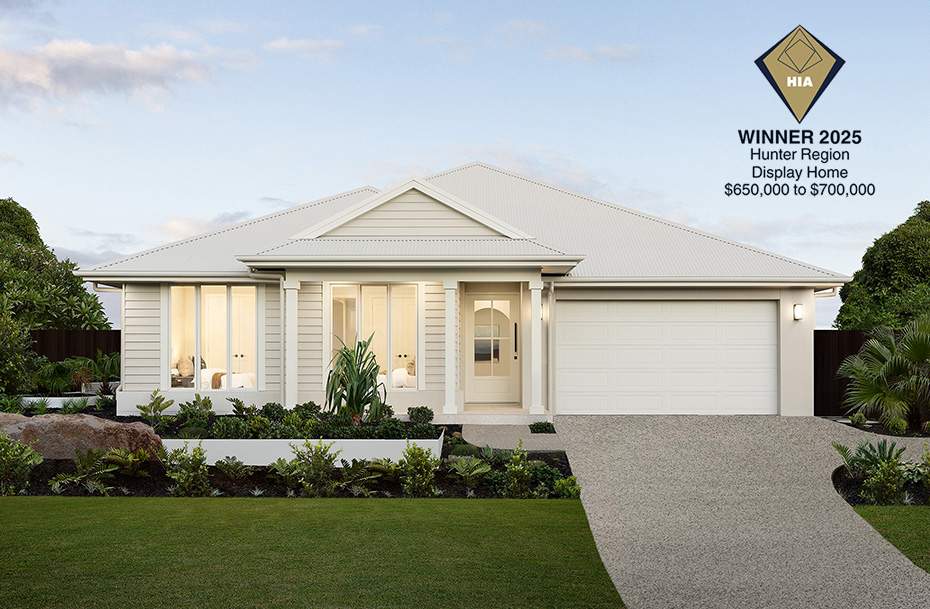 Winner 2025 HIA Hunter Display Home San Marino Grande HomeWorld Warnervale