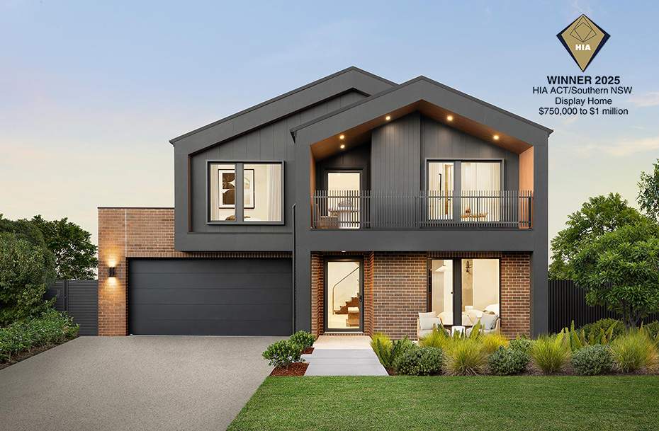 Winner 2025 HIA ACT/Southern NSW Display Home - Cranbourne Executive Googong