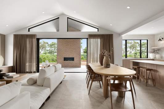 two storey home design cranbourne executive living dining googong