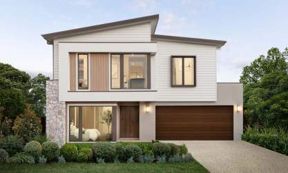 architecturally new home design waverton 35 burleigh facade