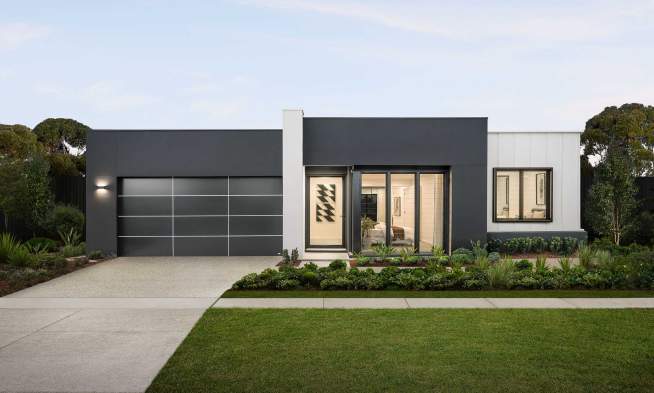 single storey home design miami executive lumiere facade homeworld leppington
