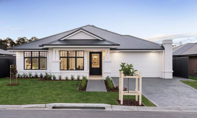 single storey house design anchorage hampton facade