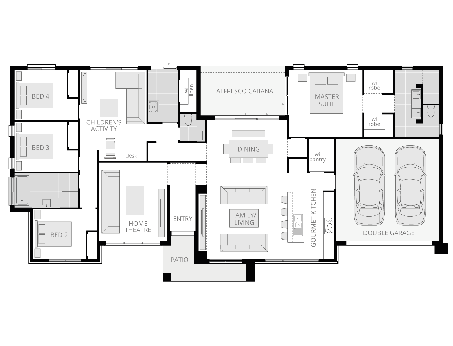 Cumbria | New Acreage Homes Designs | McDonald Jones Homes