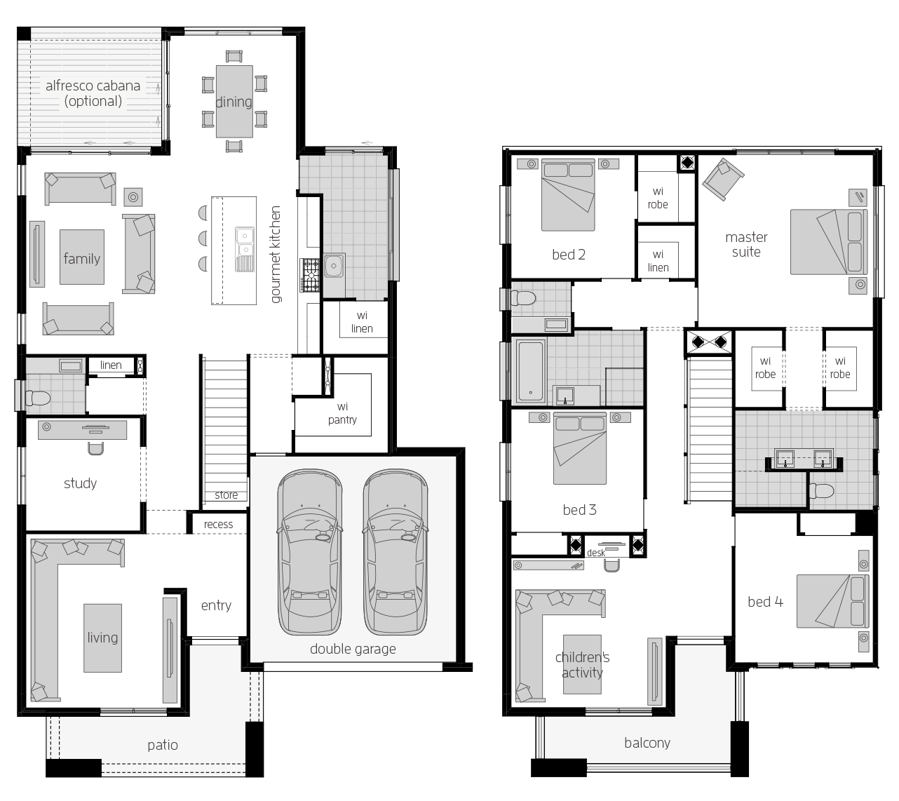 Saxonvale | Contemporary Two Storey Home | McDonald Jones Homes