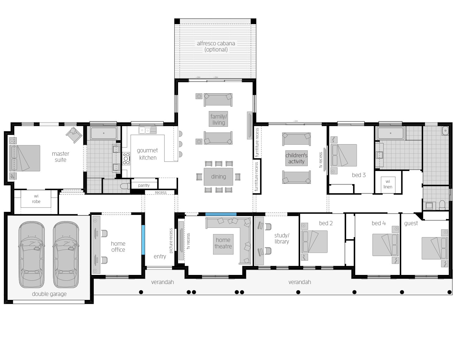 2 Storey House Plans Qld