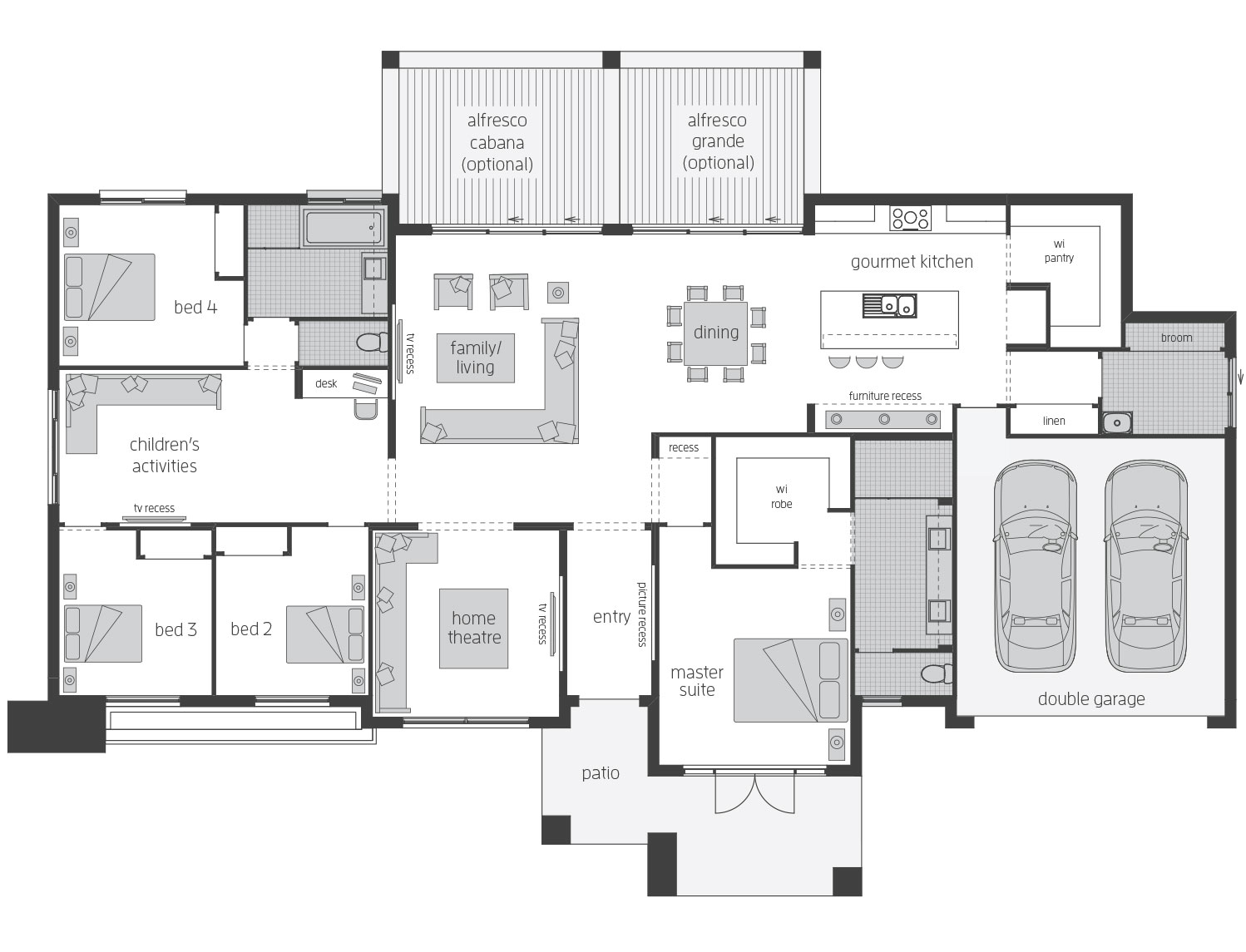 Esperance Country Style Home Design Mcdonald Jones Homes