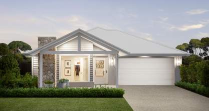 single storey home design wyndham cayman facade googong