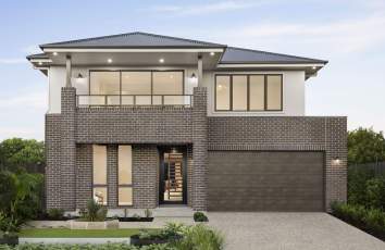 two storey display home warnervale enzo three vincent facade