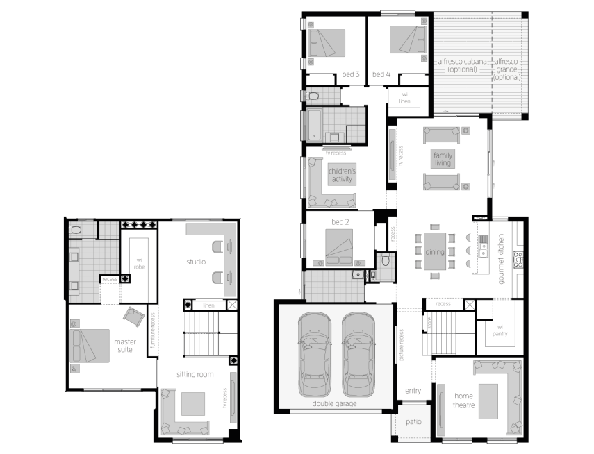 Ellerston Two Storey Home Design Canberra Mcdonald