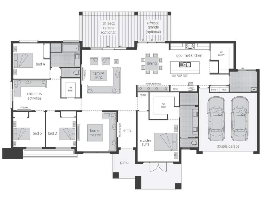 Architectural New Home Designs - Esperance Acreage House Plans