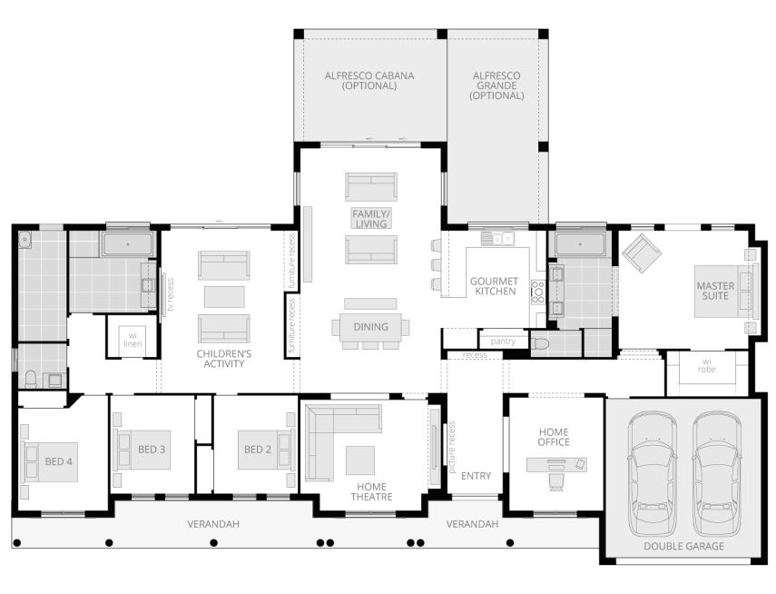 Bronte | Acreage Homes Designs | McDonald Jones Homes