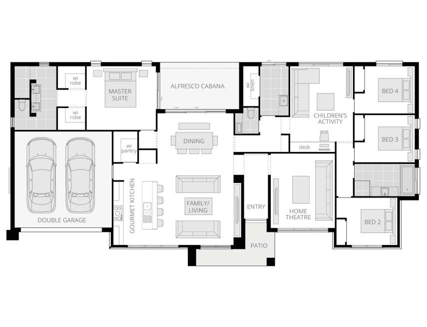 Cumbria Standard floorplan