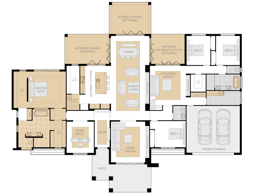 Montrose- Acreage Floor Plan- McDonald Jones