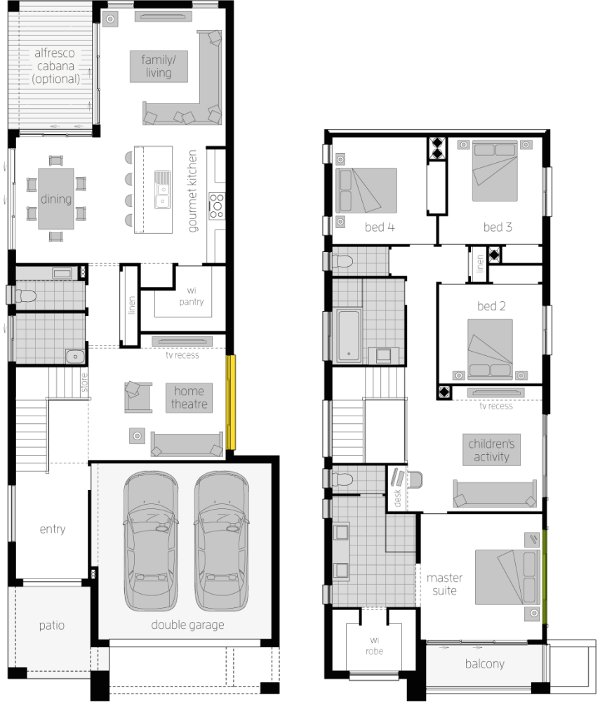 Tulloch Impressive Two Storey Home Mcdonald Jones Homes