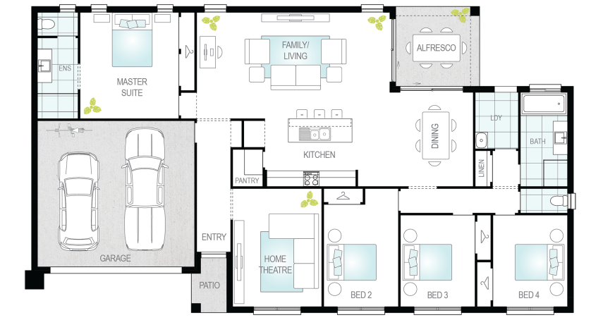 Architectural New Home Designs - Supra House Plan 