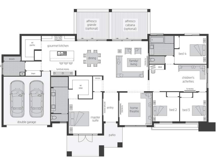 Esperance Country Style Home Design Mcdonald Jones Homes