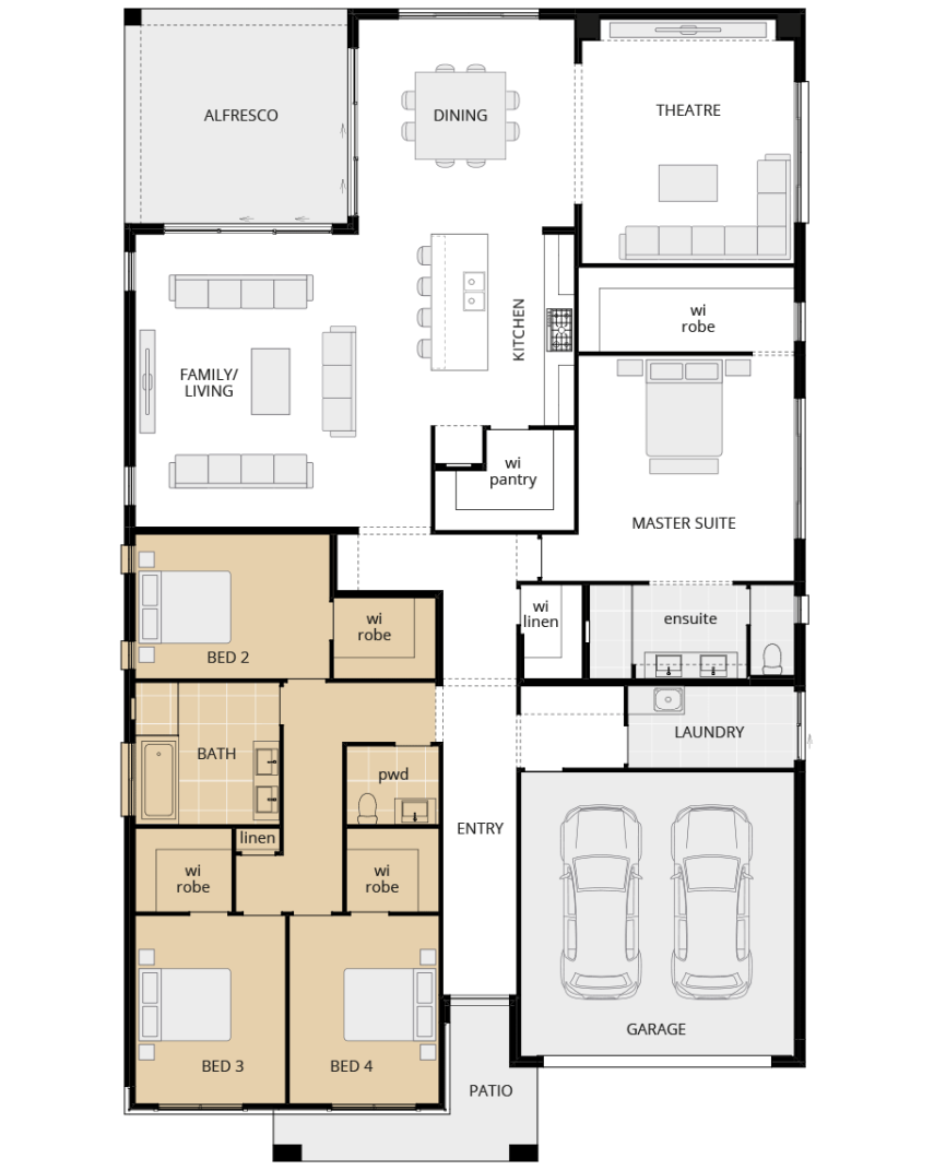 single storey home design san marino grande no activities option rhs