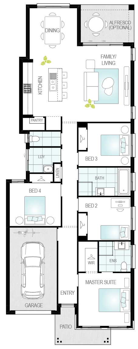 zamora-four-single-storey-home-design-floor-plan