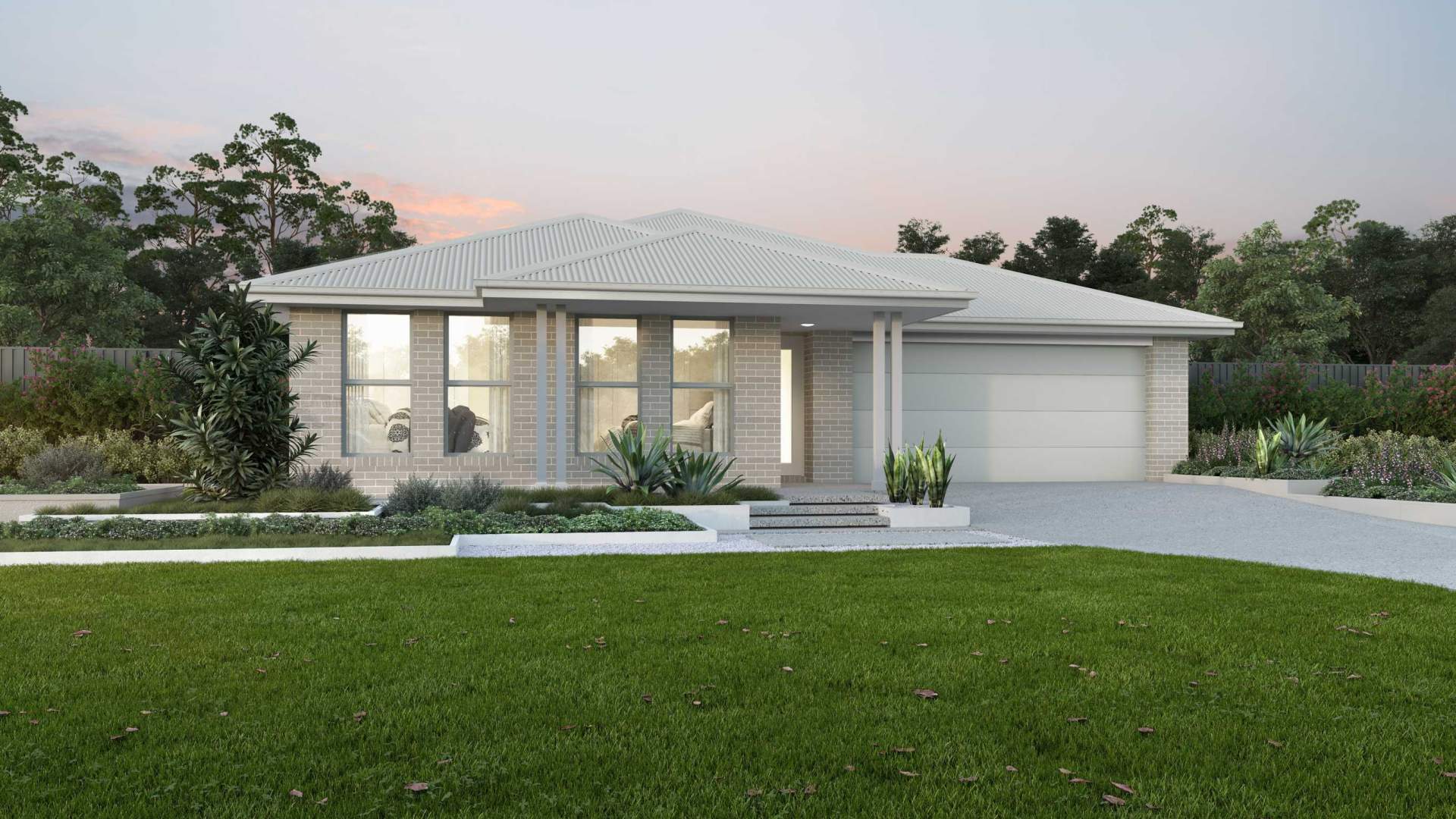 Eden Modern Single Storey Home Design | McDonald Jones Homes