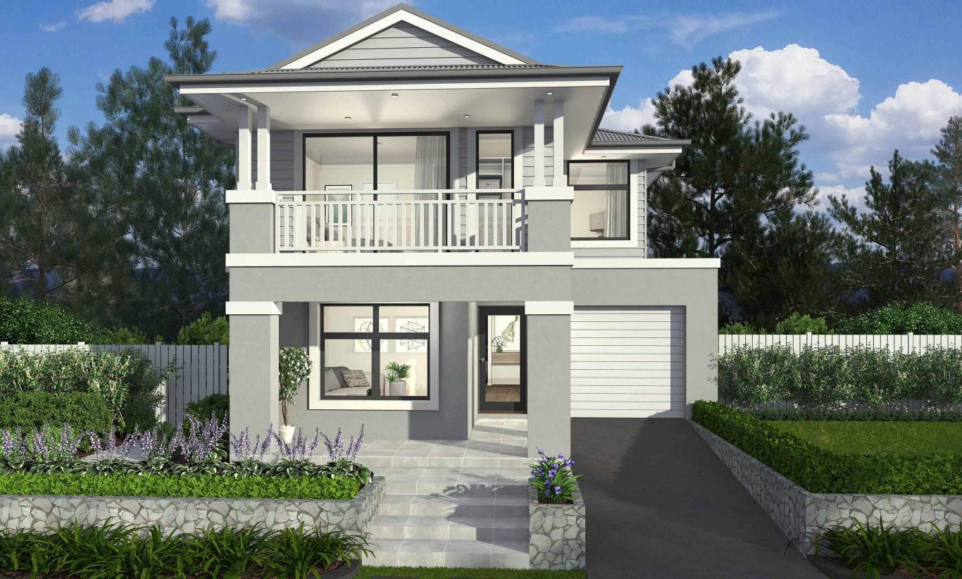 The Daytona Double Storey House Design | McDonald Jones Home