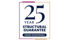 25 year structural guarantee