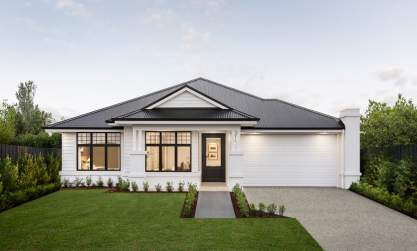 architectural new home design available in NSW and ACT anchorage hampton Facade 