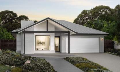 googong single storey home design wyndham cayman facade