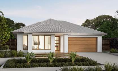 single storey home design wyndham harriet facade canberra